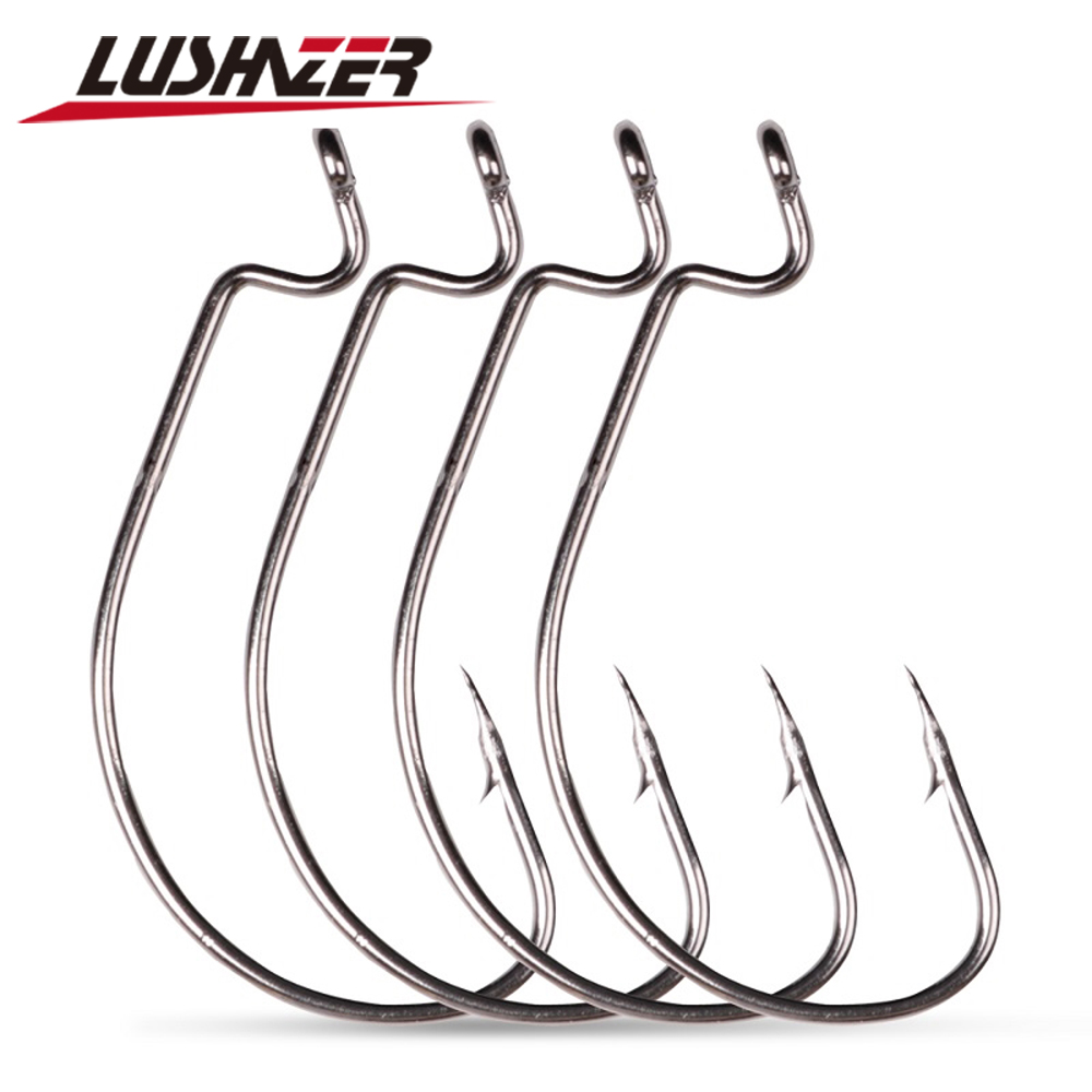 Fishing Hook Barbless - LUSHAZER 10 Buah/Lot Kail Pancing Baja