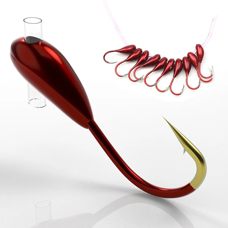 Fishing Hook Barbless - 10/20 Buah Kait Pancing Es Musim