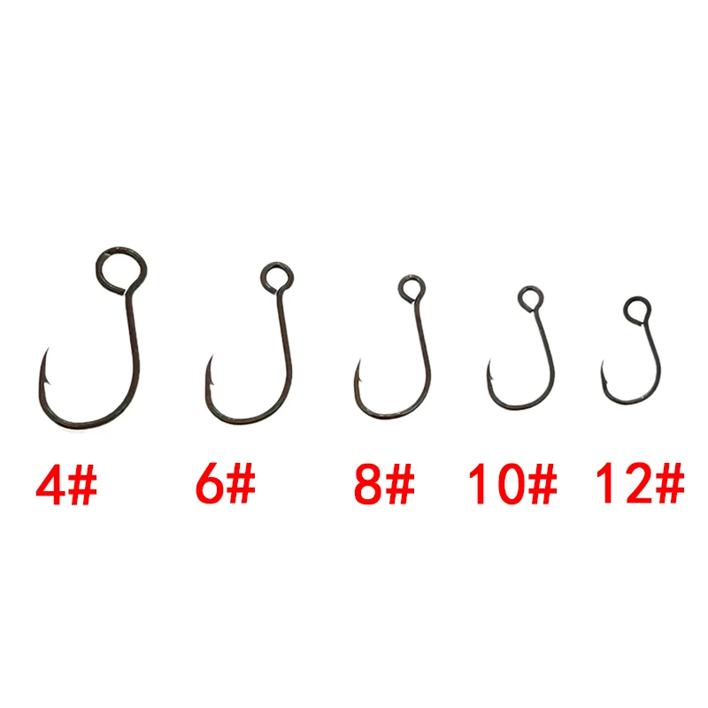 12 Pcs/Banyak Ukuran 4 #-12 #  - Fishing Hook Assortment ulasan dan harga