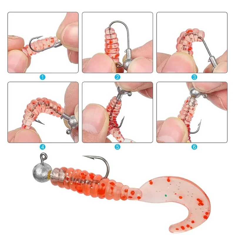 5/10 buah Mata Kail Kepala Bes - Fishing Hook Weedless ulasan dan harga