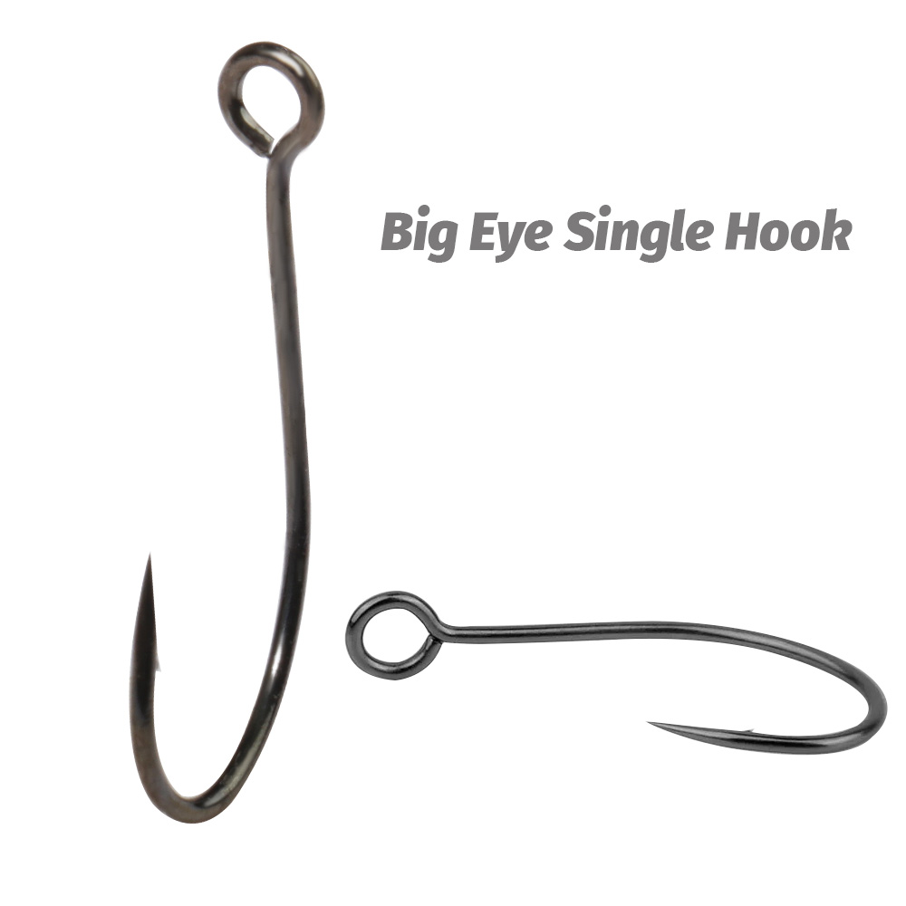 20 buah kait tunggal cincin be - Fishing Hook Circle ulasan dan harga