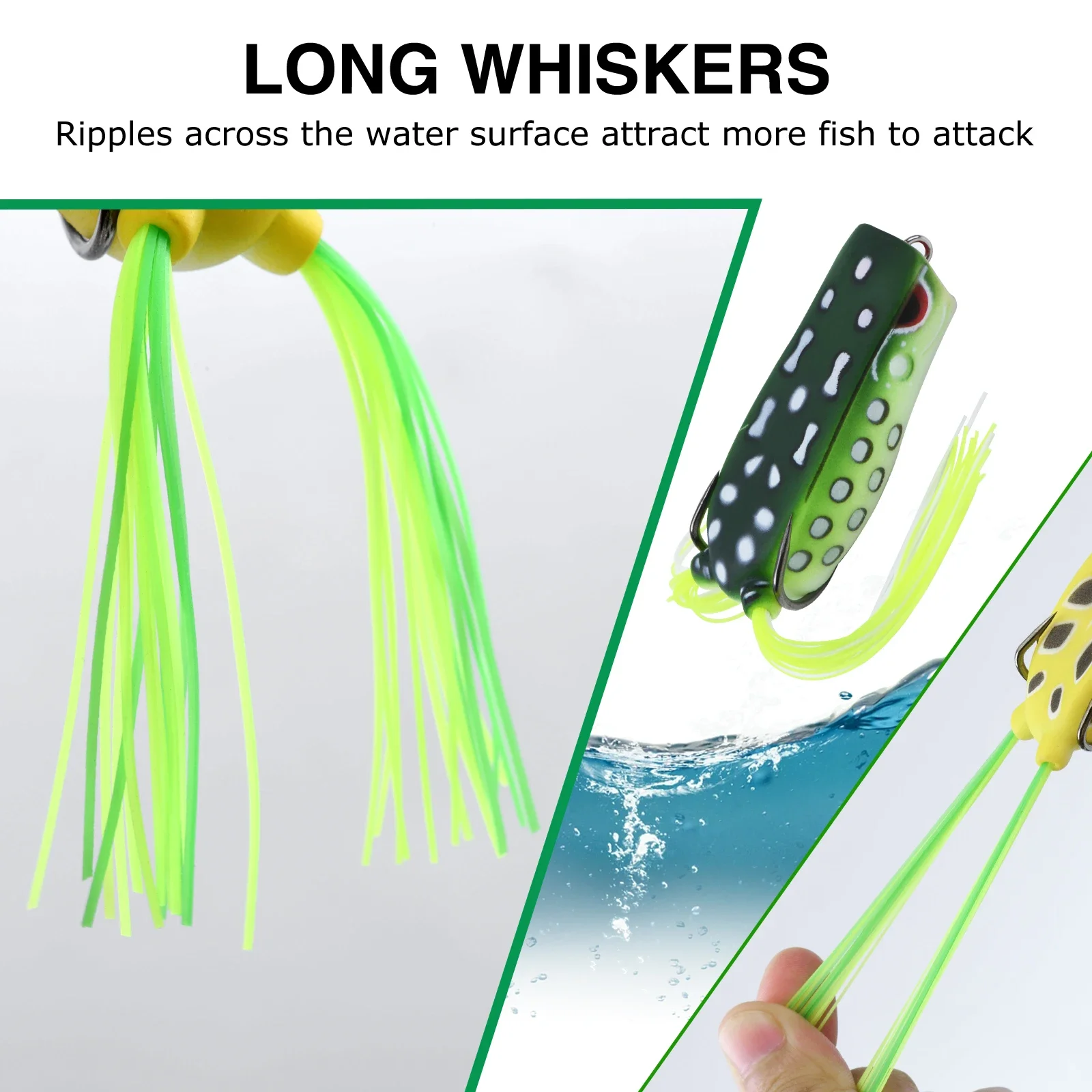 Umpan Pancing Katak PVC Lembut - Fishing Hook Weedless ulasan dan harga