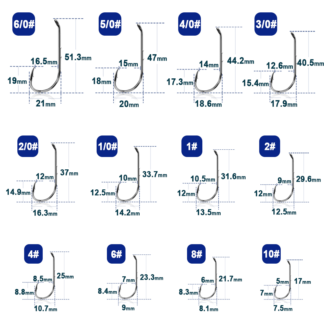 Kait Pancing Umpan Umpan 9KM 5 - Fishing Hook Circle ulasan dan harga