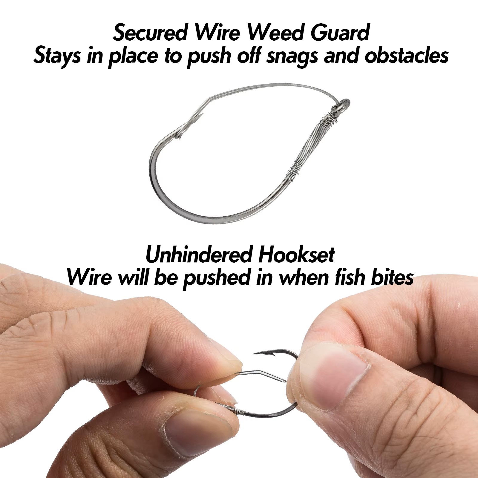 FishTrip Weedless Aneh Rig Kai - Fishing Hook Weedless ulasan dan harga