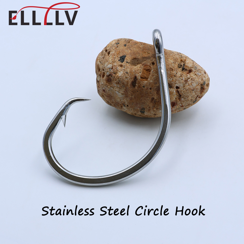 Ellllv 10/0 - 16/0 Kait Lingka - Fishing Hook Circle ulasan dan harga