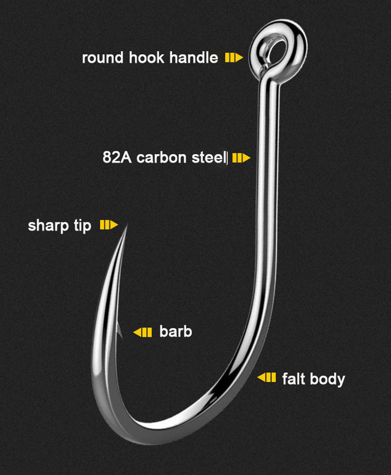 50 Buah Kail Pancing Berduri K - Fishing Hook Circle ulasan dan harga